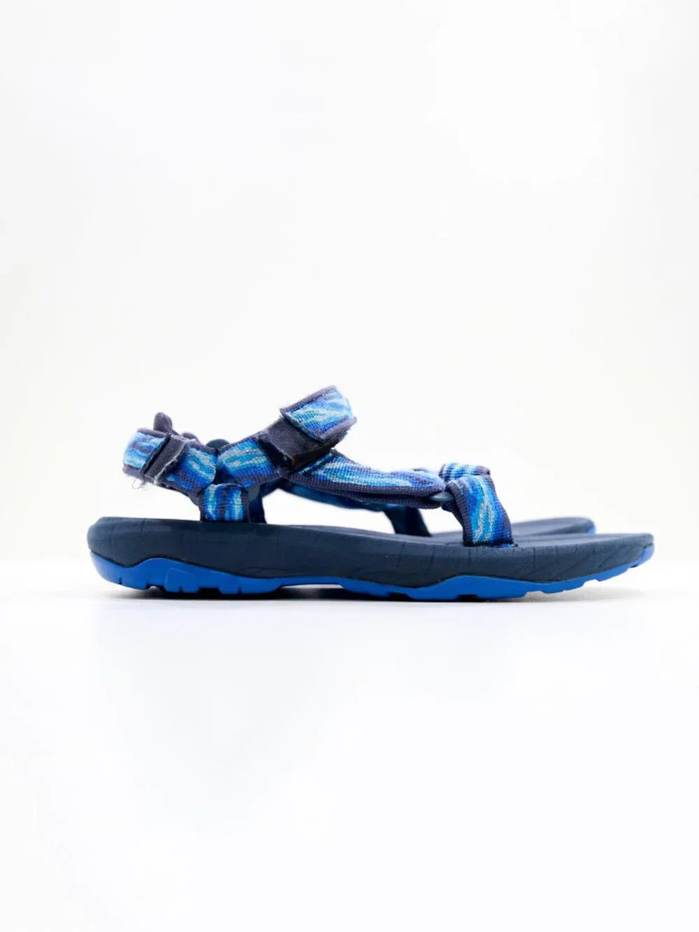 Teva Hurricane XLT-2 Blue Polyester Lightweight Adjustable Sandals - Youth 3